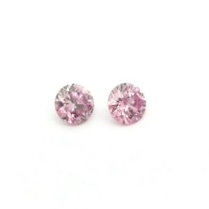 2 = 0.16ct 4-5P P1 Matched Pair Round Pink Australian Diamonds