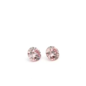 2 = 0.10ct 5PR P1 Matched Pair of Round Australian Pink Rose Diamonds