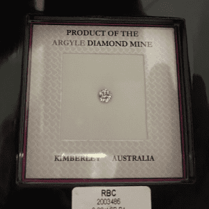 DPD2505132 - 0.29ct 6P P1 Round Pink Diamond