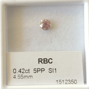 DPD2410090 - Pink Diamond 0.42ct 5PP SI1 Round